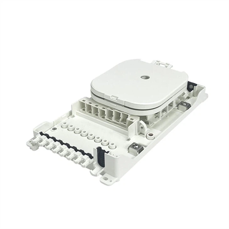 Indoor 8 Core Fiber Optic Splitter Wallmount Termination Box Fiber Distribution Box For FTTH